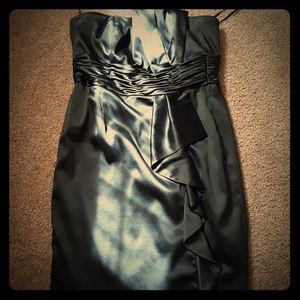 New Black Strapless dress